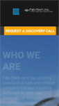 Mobile Screenshot of fabtechinc.com